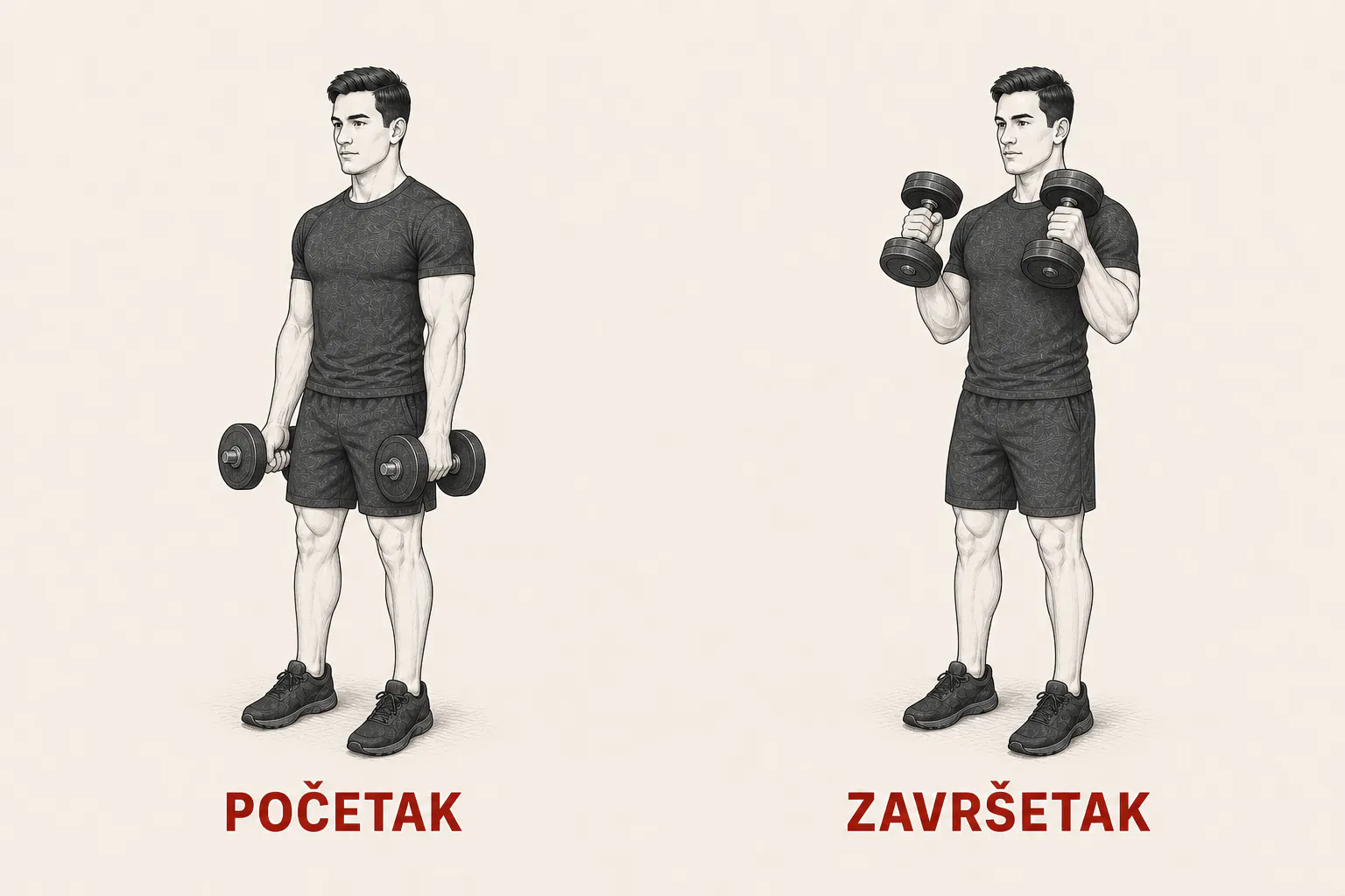 Čekić pregib tutorial