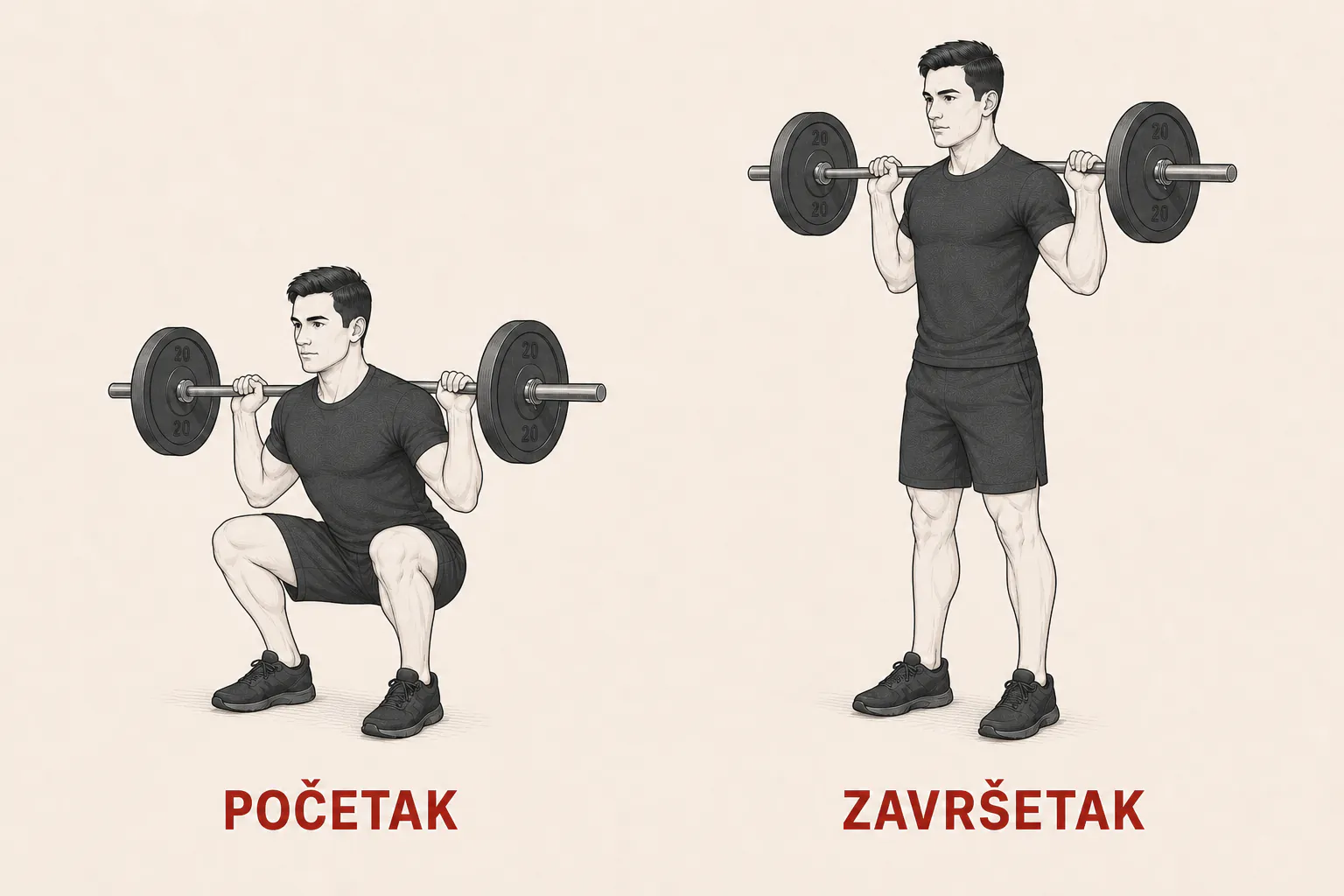 Čučanj tutorial