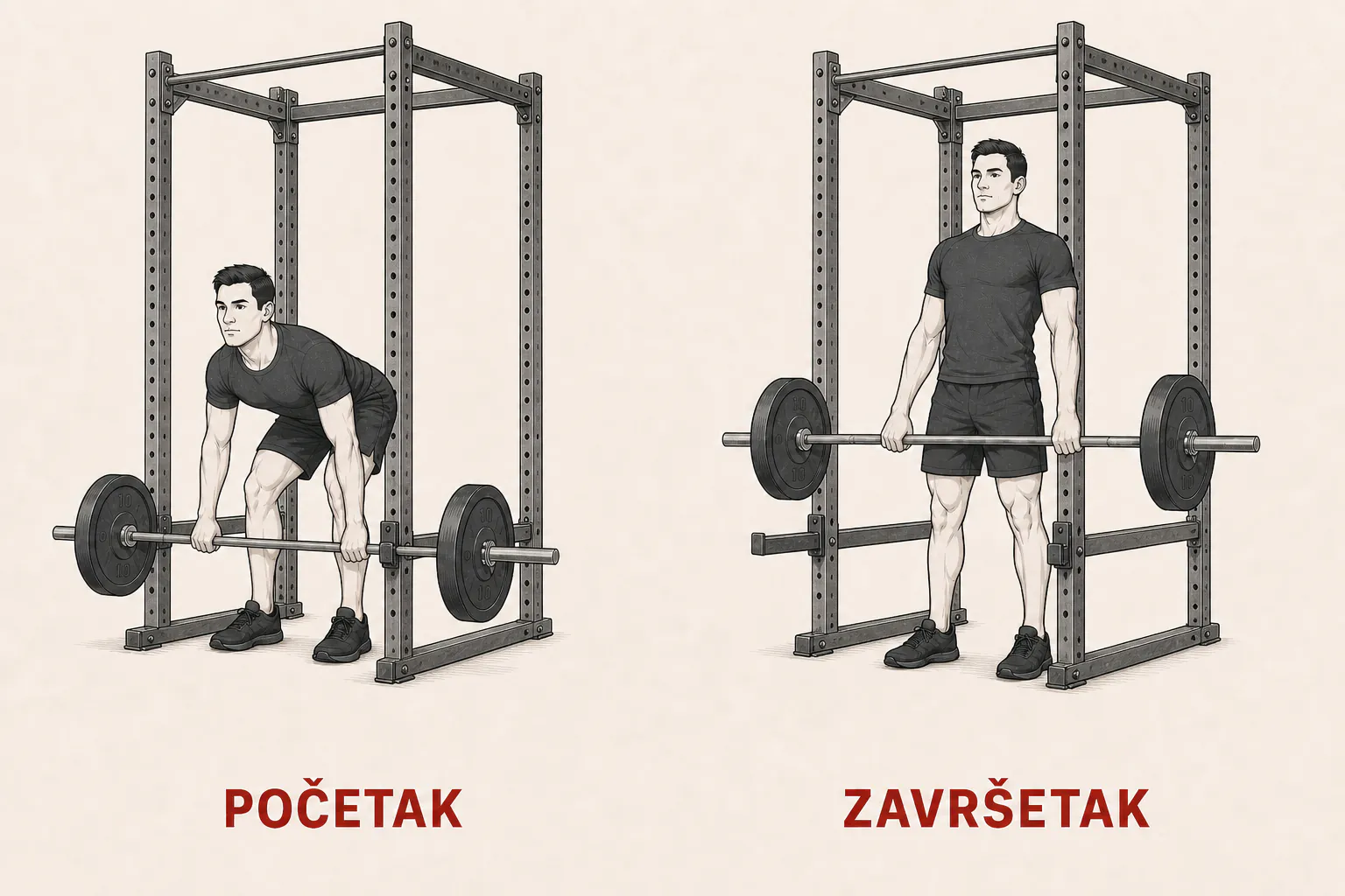 Delimično mrtvo dizanje iz stalka tutorial