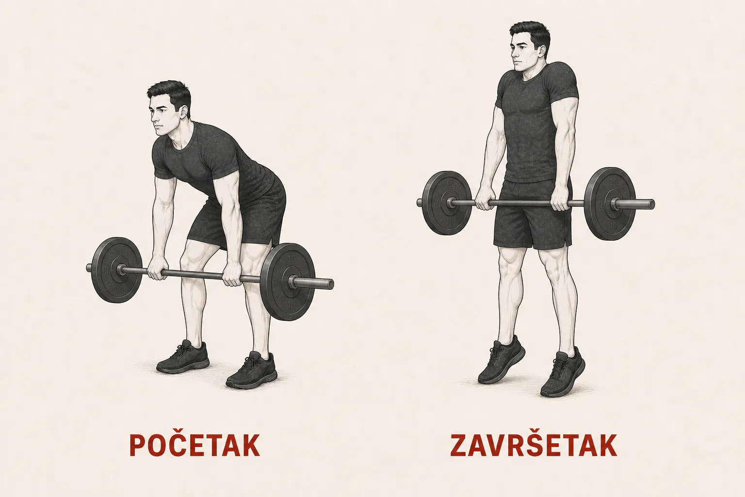 Eksplozivno sleganje ramenima tutorial