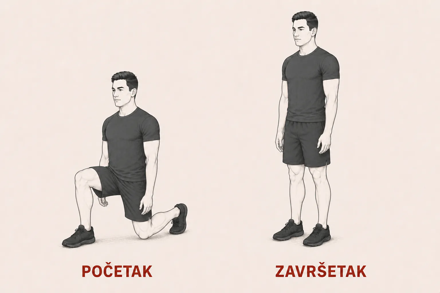 Iskorak unazad tutorial