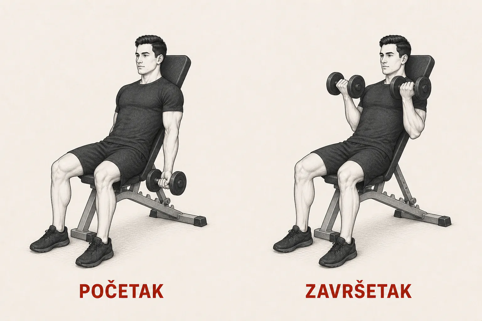 Kosi pregib bučicama tutorial