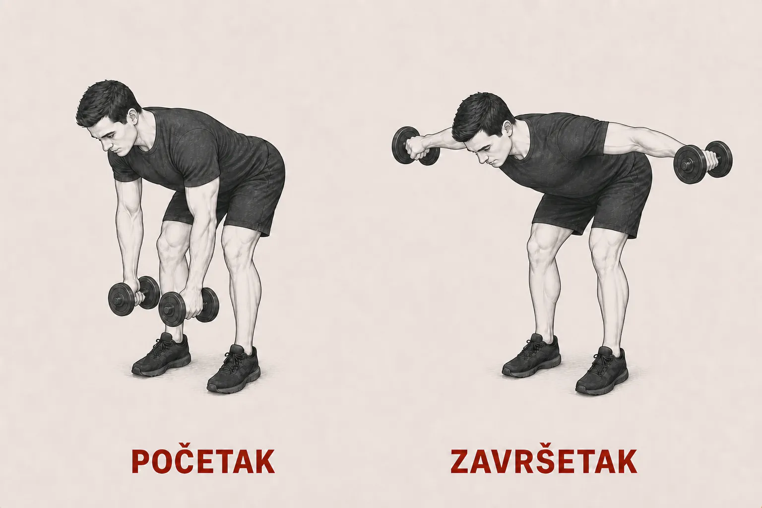 Obrnuto razvlačenje u pretklonu tutorial
