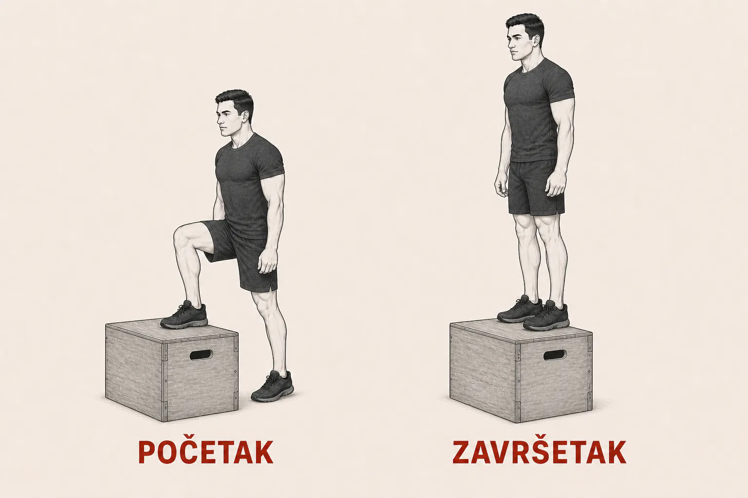 Penjanje na klupu tutorial