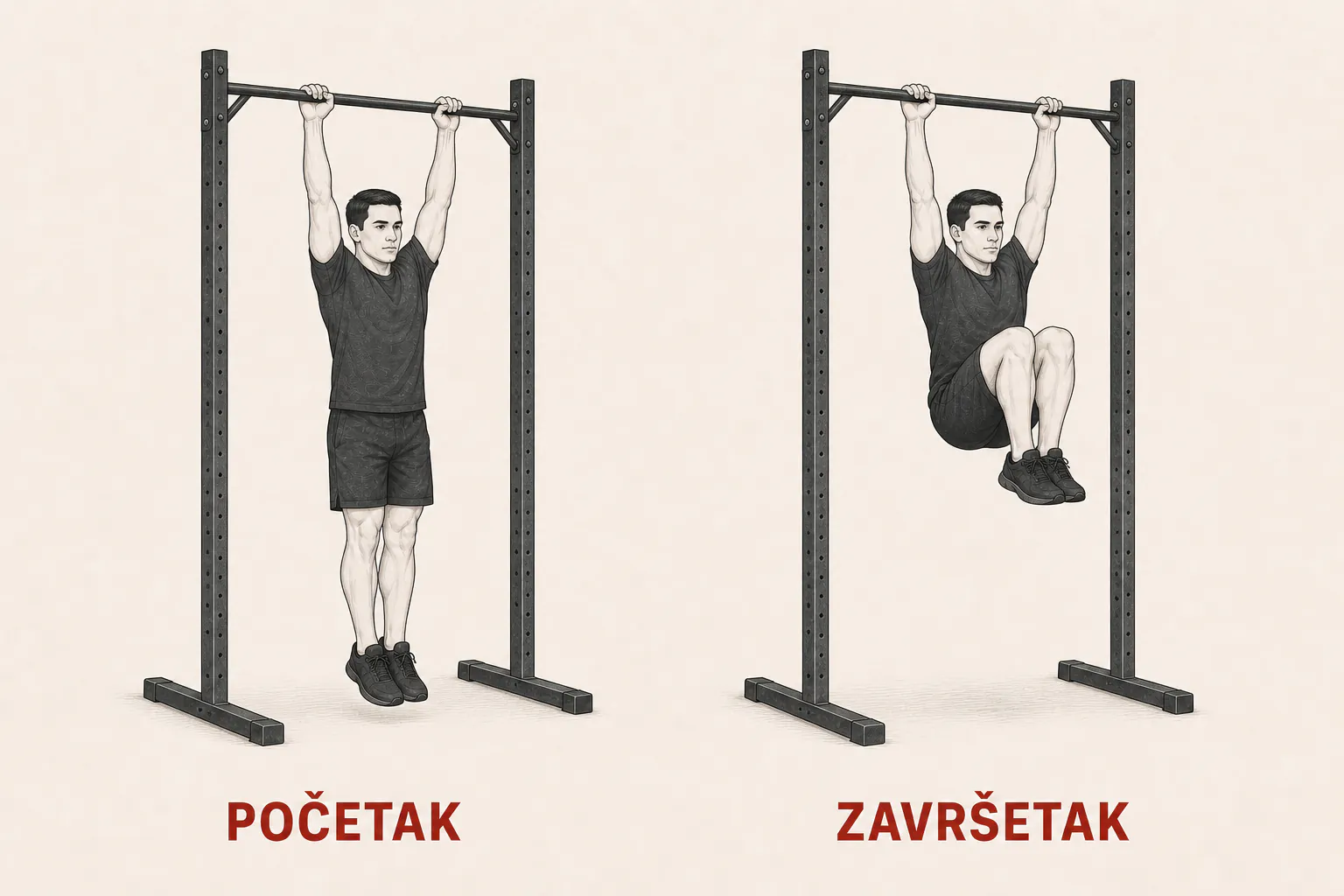 Podizanje kolena tutorial