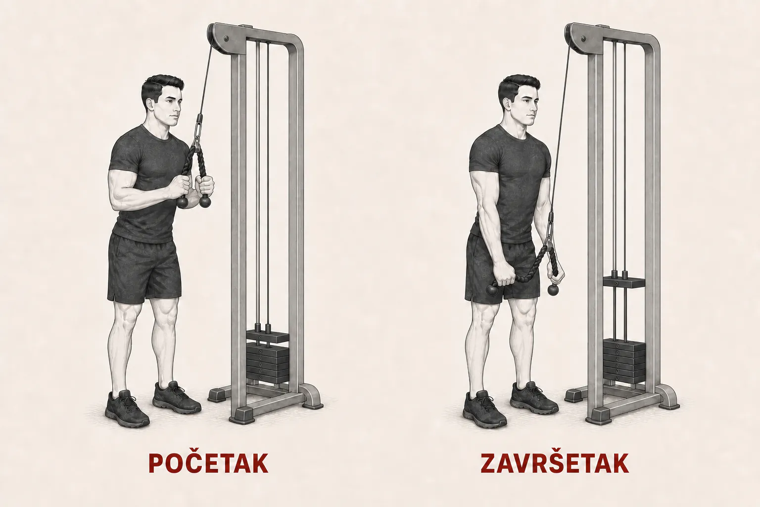 Opružanje na sajli tutorial