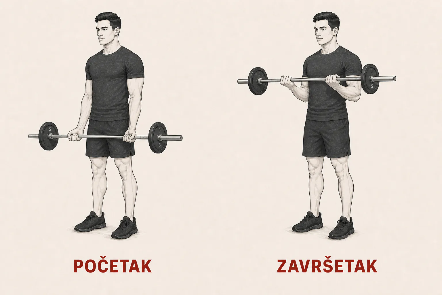 Pregib šipkom tutorial