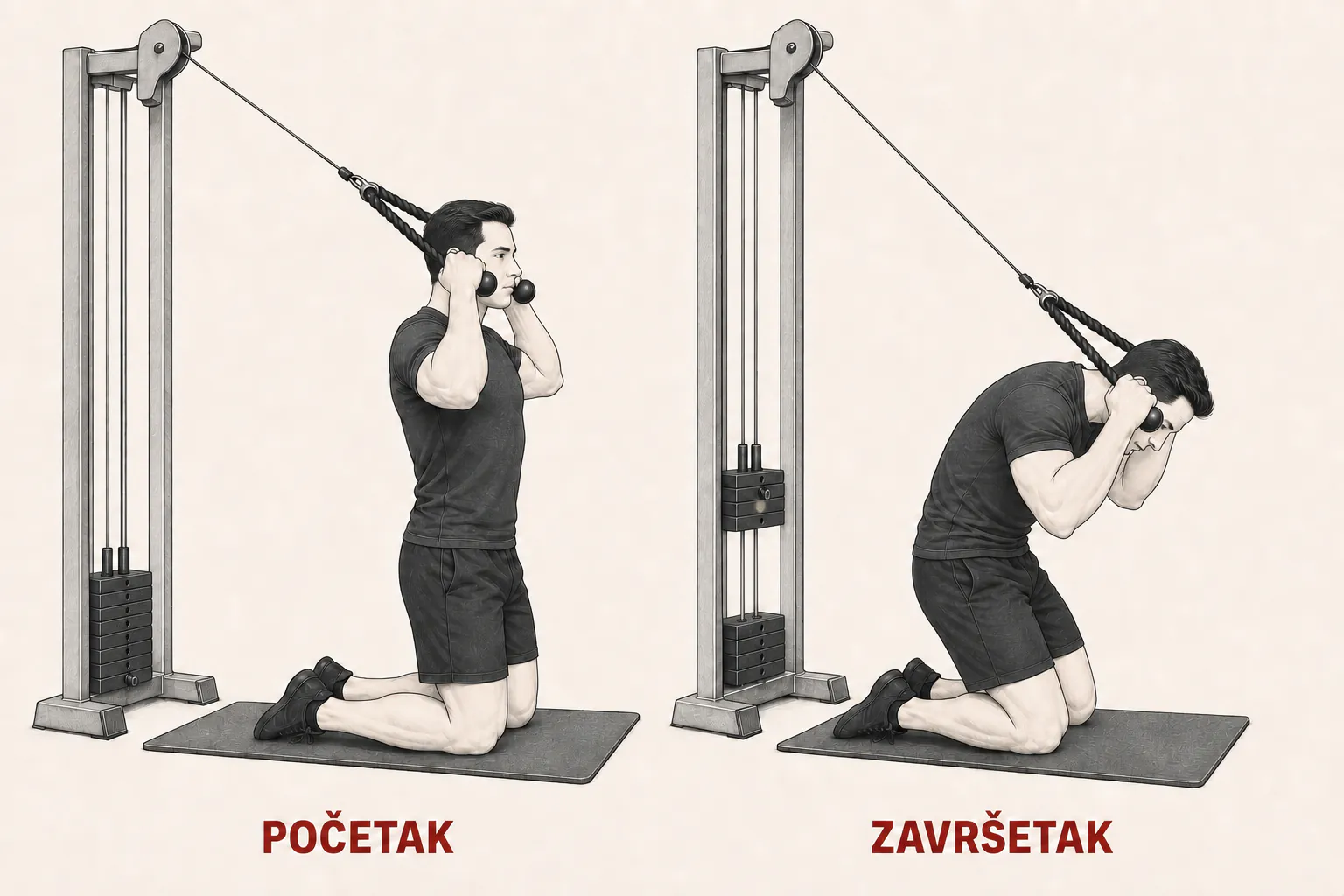 Pregib trupa na sajli tutorial