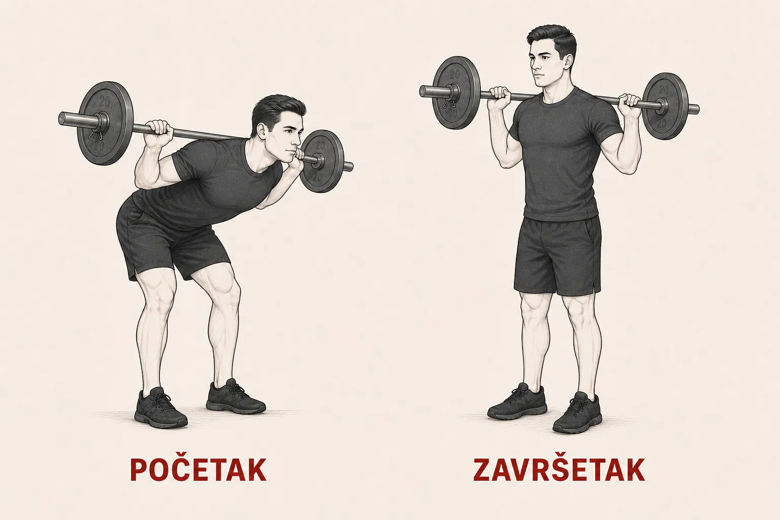 Pretklon sa šipkom tutorial