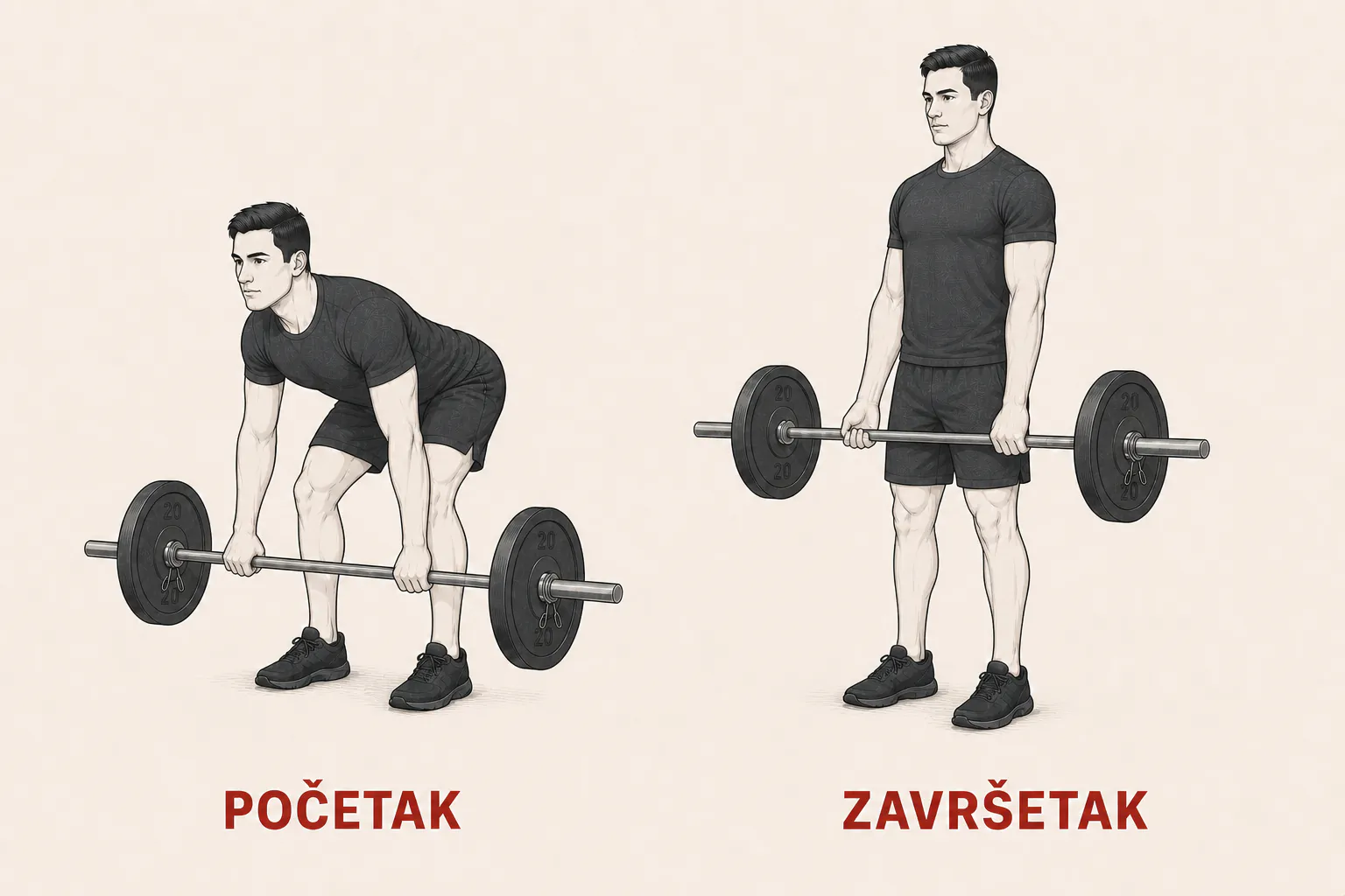 Rumunsko mrtvo dizanje tutorial