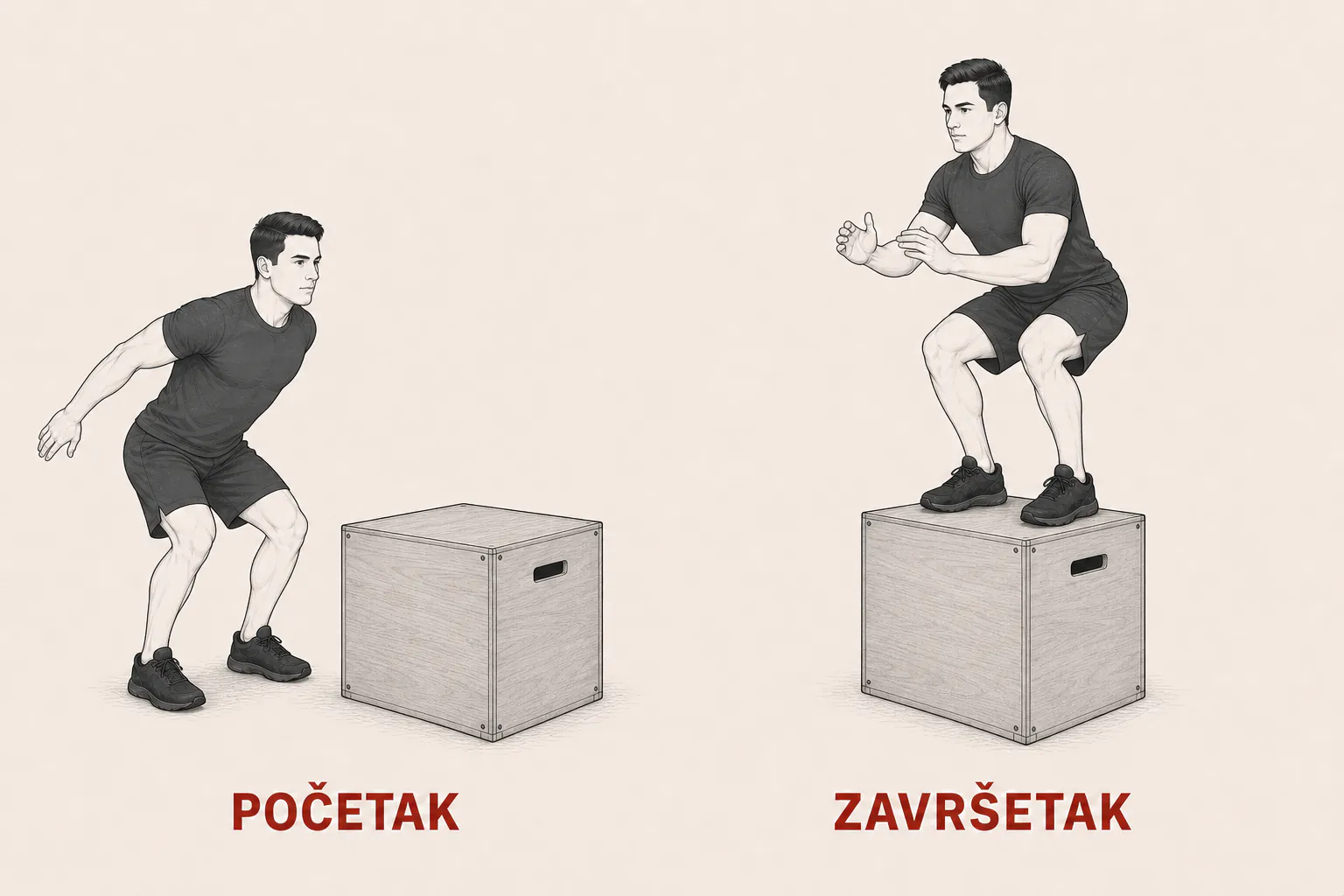 Skok na kutiju tutorial